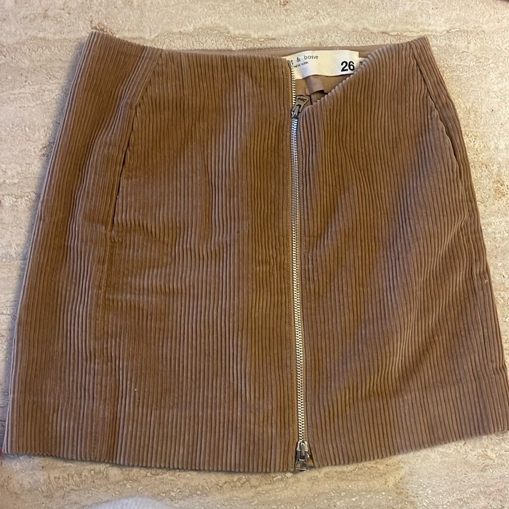 Rag and Bone corduroy skirt